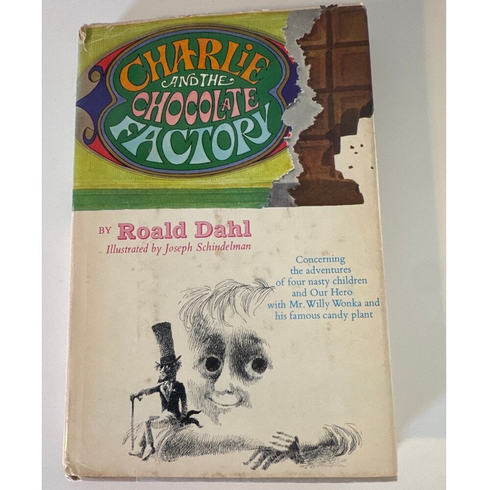 Charlie & The Chocolate Factory 1973 Book Club Edition Hardback Roald Dahl